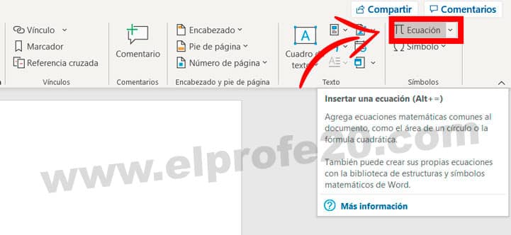 Como Insertar Fracciones En Word 2007