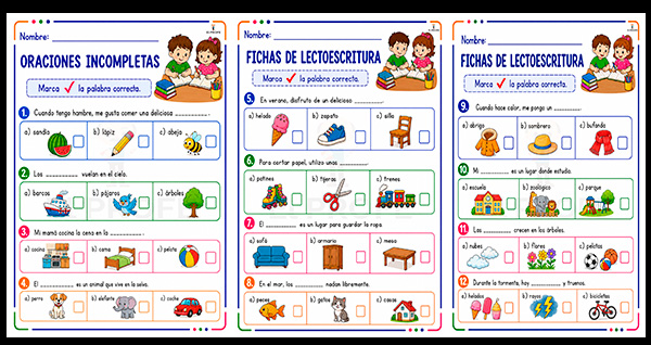 ejercicios-de-oraciones-incompletas