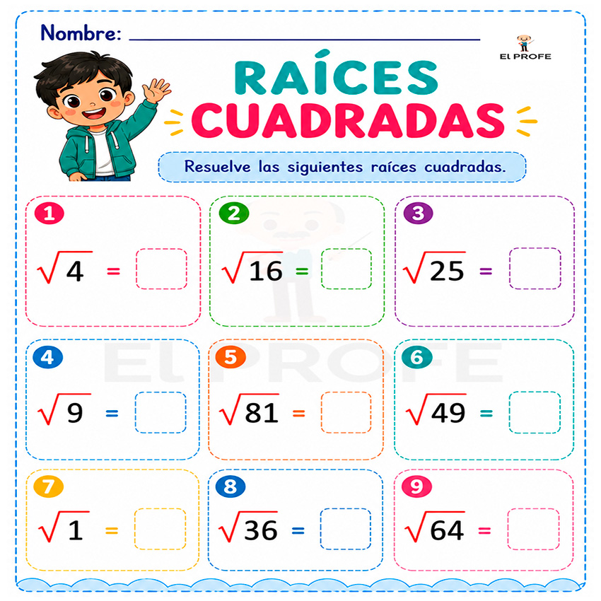 ejercicios-de-raíces-cuadradas-exactas-e-inexactas