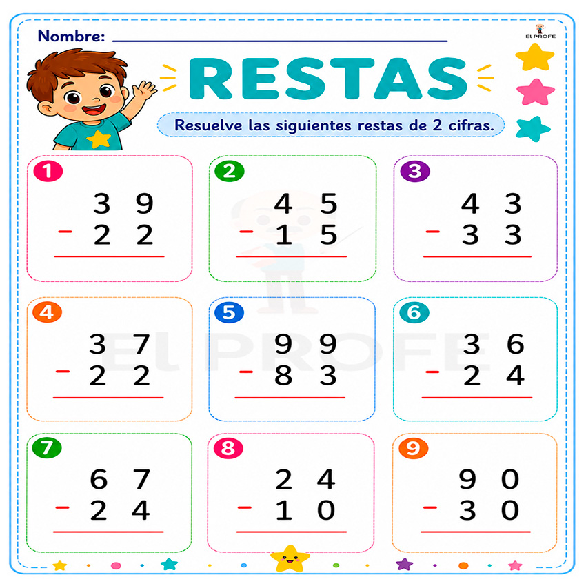 ejercicios-de-resta-de-1,-2-y-3-cifras