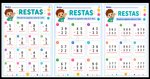 ejercicios-de-resta-primaria-