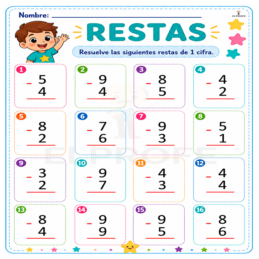 ejercicios-de-resta-primaria