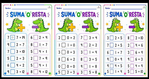 ejercicios-suma-o-resta-primaria