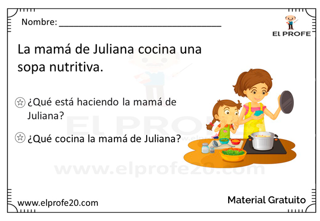 fichas-de-comprension-lectora-con-frases-cortas