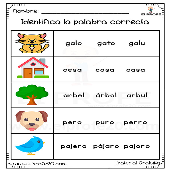 fichas_de_ejercicios_de_identifica_la_palabra_correcta_elprofe20