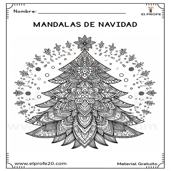 mandala_de_navidad_gratis_elprofe20