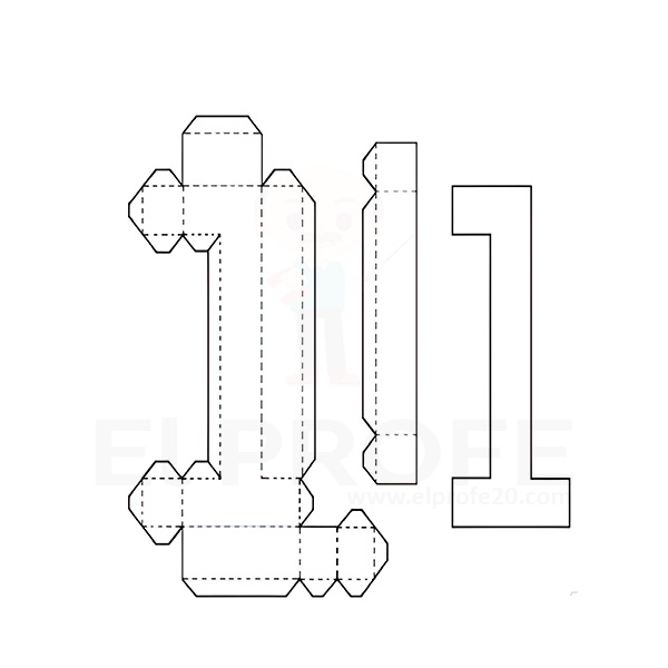 numero-1-en-3d-para-imprimir